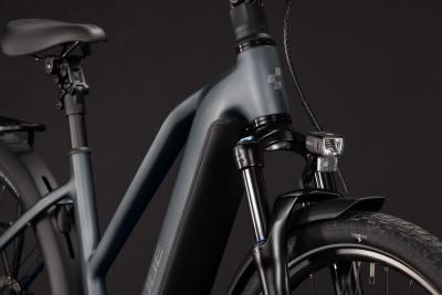 Cube Touring Hybrid Deluxe SLX 800 slabgrey'n'chrome Gr&ouml;&szlig;e: Trapeze 50 cm Produktbild 5