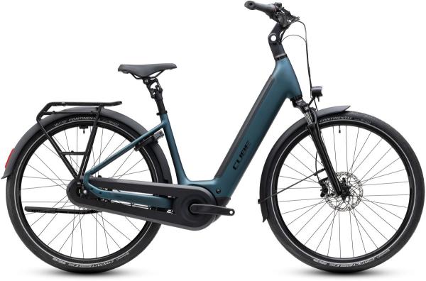 Cube Supreme RT Hybrid Comfort EX 600 royalgreen'n'black Gr&ouml;&szlig;e: Easy Entry 58 cm