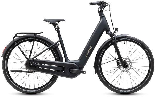 Cube Supreme Hybrid Comfort Pro 600 grey'n'chrome Gr&ouml;&szlig;e: Easy Entry 42 cm