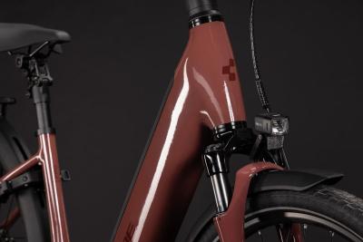 Cube Supreme Hybrid Comfort Pro 600 burgundy'n'claret Gr&ouml;&szlig;e: Easy Entry 46 cm Produktbild 6