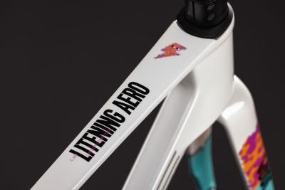 Cube Litening AERO C:68X Frameset graphic'n'white Gr&ouml;&szlig;e: 62 cm Produktbild 2