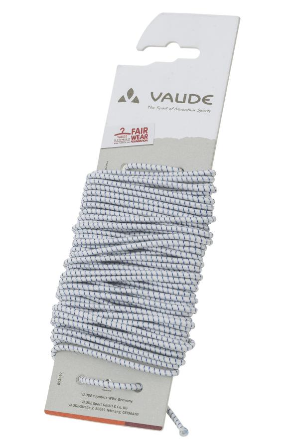 VAUDE Shock Cord (10 m) blue/offwhite 