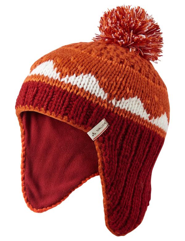VAUDE Kids Knitted Cap IV salsa Größ S
