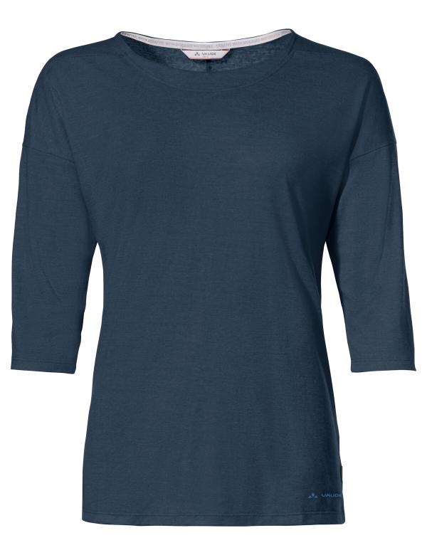 VAUDE Women's Neyland 3/4 T-Shirt dark sea Größ 36