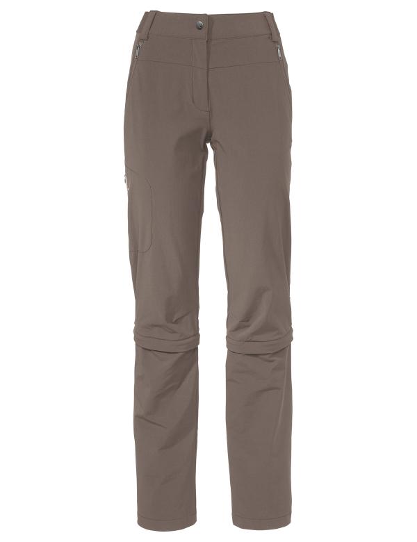VAUDE Women's Farley Stretch Capri T-Zip Pants III coconut Gr&ouml;&szlig; 44