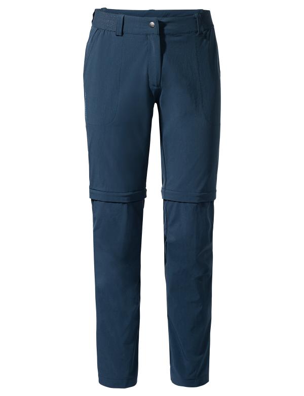 VAUDE Women's Farley Stretch ZO Pants II dark sea Gr&ouml;&szlig; 38-Short