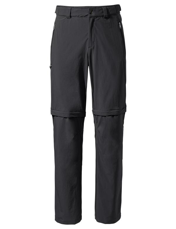 VAUDE Men's Farley Stretch T-Zip Pants III black Größ 46-Long