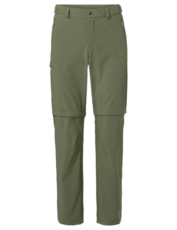 VAUDE Men's Farley Stretch T-Zip Pants III cedar wood Größ 58-Short