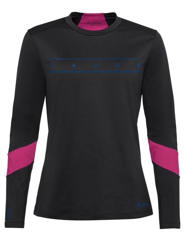 VAUDE Women's Qimsa LS Logo Shirt black Größ 40