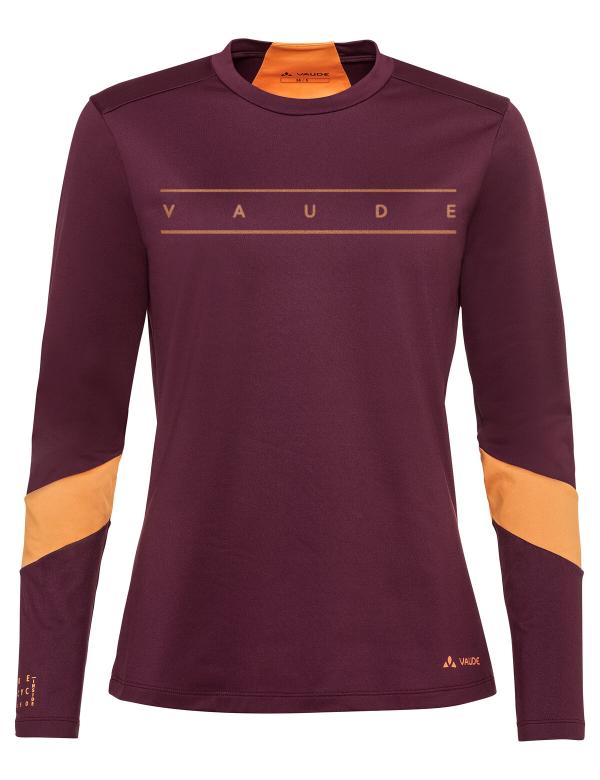 VAUDE Women's Qimsa LS Logo Shirt cassis Größ 38