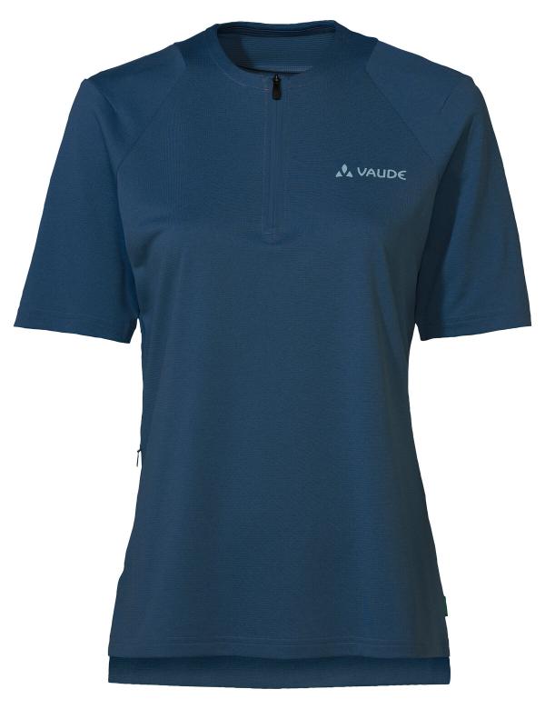VAUDE Women's Tremalzo Q-Zip Shirt dark sea Gr&ouml;&szlig; 36
