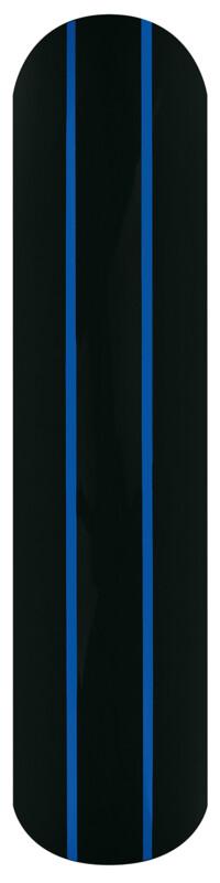 SKS BLUEMELS STINGRAY 45 BLUE 28" stingray decor 2 ocean-blue mattiert  Produktbild 1