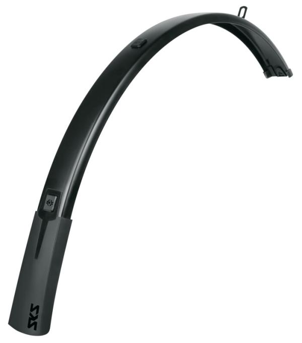 SKS BLUEMELS STYLE 28", 46 mm, rear profile schwarz-matt (lackiert) 