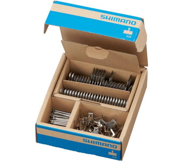 SHIMANO 25 Paar Werkstattpackung Scheibenbremsbelag G05A-RX Resin Aluträger