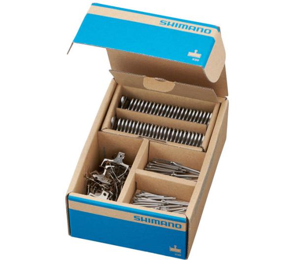 SHIMANO 50 Paar Werkstattpackung Scheibenbremsbelag G05A-RX Resin Aluträger