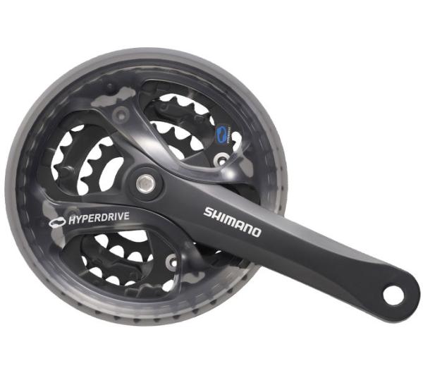 SHIMANO Kurbelgarnitur ACERA FC-M361 7-fach/8-fach 175 mm 48-38-28 Zähne