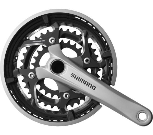 SHIMANO Kurbelgarnitur FC-T551 10-fach 175 mm 48-36-26 Zähne