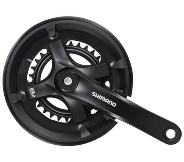 SHIMANO Kurbelgarnitur  FC-TY501 7-fach/8-fach 175 mm 46-30 Zähne