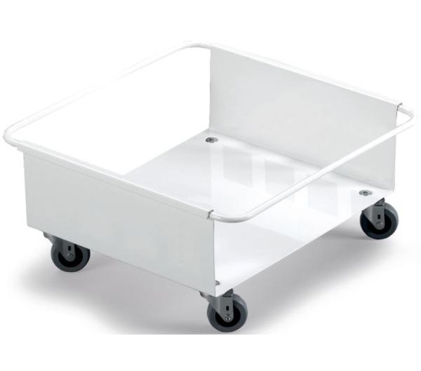 LISTA Fahrwagen für Abfallbehälter 90 L, Für Abfallbehälter 90 L, 395 x 385 x 180 mm (