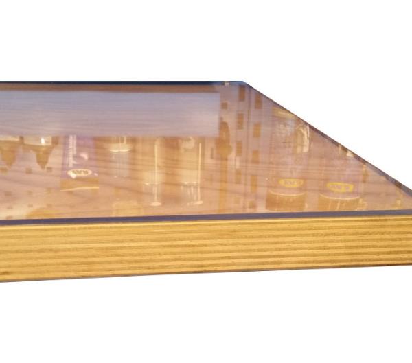 LISTA Auflage/Folie für Werkbank (Weich-PVC, transparent), B: 2.000 mm, T: 750 mm, H: