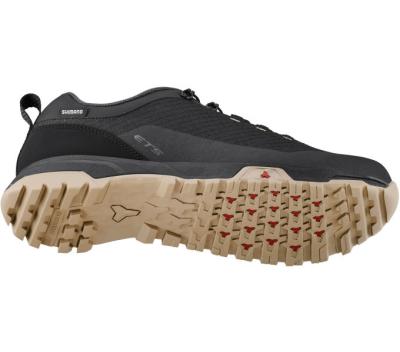 SHIMANO SHIMANO Fahrradschuhe ET501 Herren/Damen MTB FLATPEDAL Größe 42 Schwarz Produktbild 3