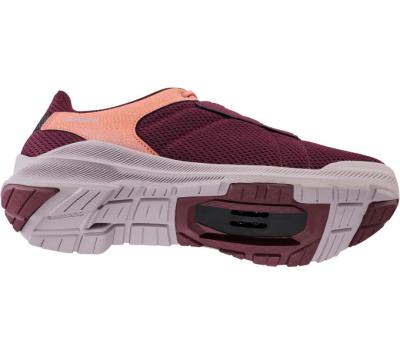 SHIMANO SHIMANO Fahrradschuhe EX300 Damen Touring SPD Größe 37 Damenleisten Rot Produktbild 3