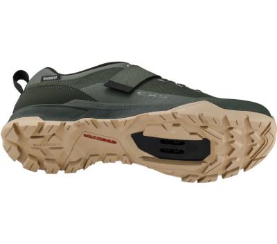 SHIMANO SHIMANO Fahrradschuhe EX500 Herren/Damen Touring SPD Größe 42 Grün Produktbild 3