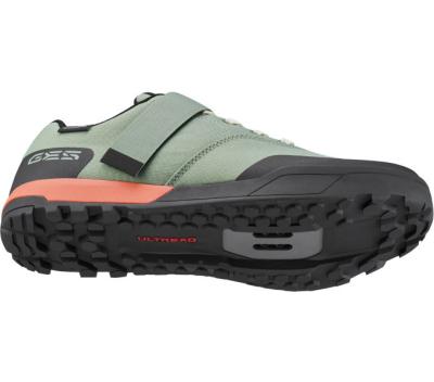 SHIMANO SHIMANO Fahrradschuhe GE500 Herren/Damen MTB SPD Größe 43 Grün Produktbild 3