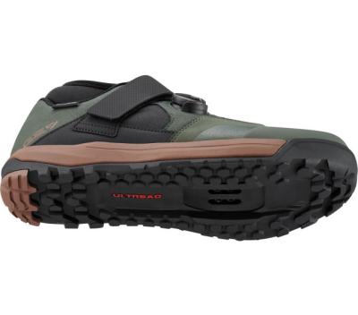 SHIMANO SHIMANO Fahrradschuhe GE900 Herren/Damen MTB SPD Größe 47 Grün Produktbild 3