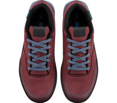 SHIMANO SHIMANO Fahrradschuhe GF400W Damen MTB FLATPEDAL Größe 43 Damenleisten Rot Produktbild 1