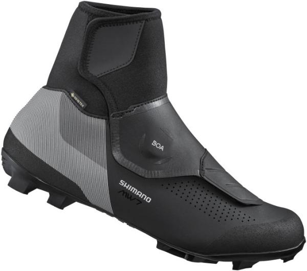 SHIMANO SHIMANO Fahrradschuhe MW702 Herren/Damen MTB SPD Größe 47 Schwarz
