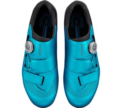 SHIMANO SHIMANO Fahrradschuhe RC502 Damen Road SPD-SL Größe 42 Damenleisten Blau Produktbild 1