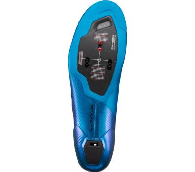 SHIMANO SHIMANO Fahrradschuhe RC903 Damen/Herren Road SPD-SL Größe 41 breit Blau Produktbild 2