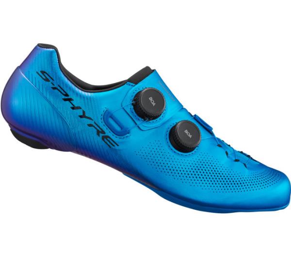 SHIMANO SHIMANO Fahrradschuhe RC903 Damen/Herren Road SPD-SL Größe 47 Blau