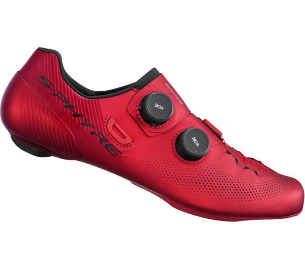 SHIMANO SHIMANO Fahrradschuhe RC903 Damen/Herren Road SPD-SL Größe 47 Rot