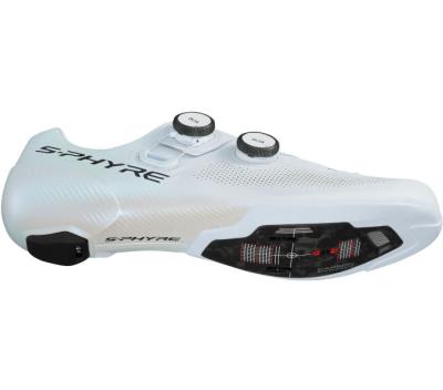 SHIMANO SHIMANO Fahrradschuhe RC903 Damen/Herren Road SPD-SL Größe 46 Weiß Produktbild 3