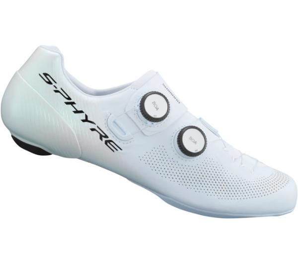 SHIMANO SHIMANO Fahrradschuhe RC903 Damen/Herren Road SPD-SL Größe 48 Weiß