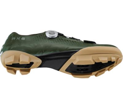 SHIMANO SHIMANO Fahrradschuhe RX600 Herren/Damen Gravel SPD Größe 42 Grün Produktbild 3