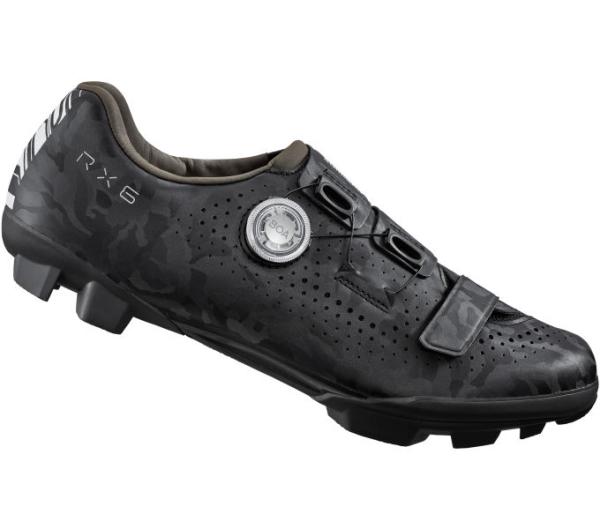 SHIMANO SHIMANO Fahrradschuhe RX600 Herren/Damen Gravel SPD Größe 38 Schwarz
