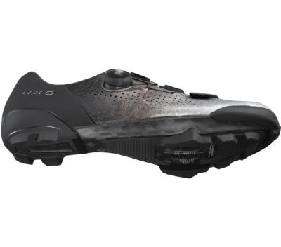 SHIMANO SHIMANO Fahrradschuhe RX801 Herren/Damen Gravel SPD Größe 40 Silber Produktbild 3