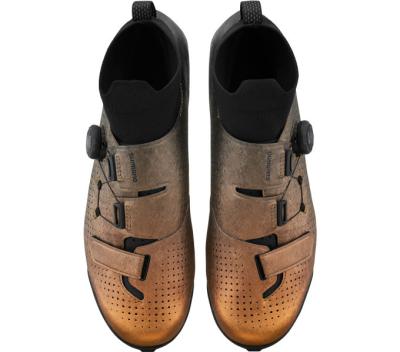 SHIMANO SHIMANO Fahrradschuhe RX801R Herren/Damen Gravel SPD Größe 45 Orange Produktbild 1