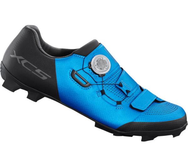 SHIMANO SHIMANO Fahrradschuhe XC502 Herren/Damen MTB SPD Größe 43 breit Blau
