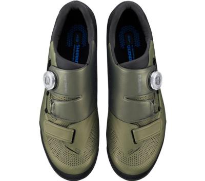 SHIMANO SHIMANO Fahrradschuhe XC502 Herren/Damen MTB SPD Größe 43 breit Grün Produktbild 1