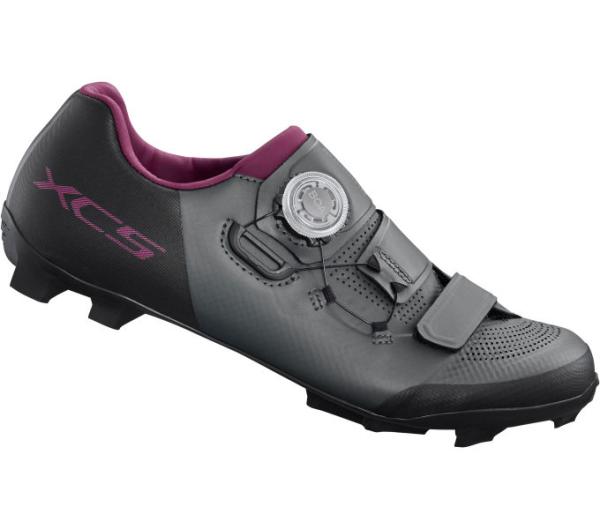 SHIMANO SHIMANO Fahrradschuhe XC502 Damen MTB SPD Größe 38 Damenleisten Grau