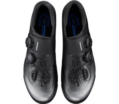 SHIMANO SHIMANO Fahrradschuhe XC702 Herren/Damen MTB SPD Größe 48 breit Schwarz Produktbild 1