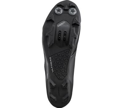 SHIMANO SHIMANO Fahrradschuhe XC702 Herren/Damen MTB SPD Größe 48 breit Schwarz Produktbild 2