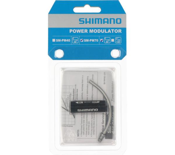SHIMANO Power-Modulator SM-PM70, Aluminium, 90°, Schwarz,
