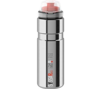 ELITE ELITE Trinkflasche Syssa Race Silber glänzend 750 ml Produktbild 1