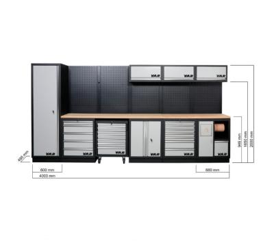 VAR VAR Unterschrank Zweitürer MO-52202 680 x 458 x 910 mm Produktbild 2