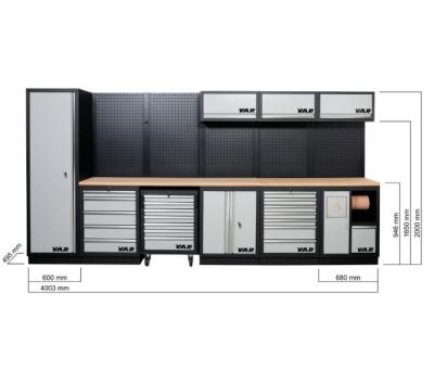 VAR VAR Unterschrank Zweitürer MO-52202 680 x 458 x 910 mm Produktbild 3